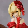 Jouets à doigts 17 cm Fate Stay Night Saber Nero Claudius Figure d'anime sexy Robe rouge supplémentaire Sabre/roulette Augustus Germanicus Figurine jouets