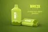 Original Breze Stiik BS bs6500 15ml Pods With Rechargeable 400mah Rechargable Battery 6500 Disposable Vape Pen Pod Ecigs crazvapes