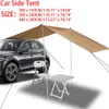 Namioty i schroniska 210D Coating Oxford SUV SUV Side Rooftop namiot Wodoodporne na zewnątrz namiot kempingowy 300*150/300*200/440*200 cm 231013