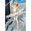 Игрушки для пальцев 35 см Card Captor Sakura Сексуальная фигурка Kinomoto Sakura Сексуальная аниме-фигурка Прозрачная карта Hello Brand New World Аниме Фигурка Игрушки