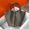 10A Designer-Tasche, Handtasche, Einkaufstasche, Satteltasche, Geldbörse, Designer-Eimertaschen, handgefertigte Handtaschen, klassische Mode, Togo, Leder, Leinwand, Einkaufen, Retro-Goldschnalle