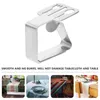 Table Cloth 6 Pcs Stainless Steel Tablecloth Clip Dinner Clips Outdoor Picnic Heavy Holder Indoor Anti-rust Fixers Party Cloths