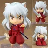 Fingle Toys 4pcs/Lot Inuyasha Anime Figure Inuyasha Higurashi Kagome Akcja Rysunek 1514# Sesshoumaru Figurine 1300# Inuyasha Figu