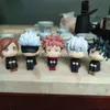 Finger Toys Jujutsu Kaisen Anime Figure Slå upp Itadori Yuji Gojo Satoru Action Figure Fushiguro Megumi Kugisaki NoBara Figurin Doll Gift Gift Gift