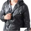 Imperméables Eva réutilisable imperméable écologique imperméable épaissi imperméable manteau de pluie Non jetable extérieur Cam vêtements de pluie costume Drop D Homefavor Dhsz6