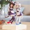 Finger Toys 21cm Plum Nekopara Anime Figure Chocola Vanilla Action Figure Nekopara Pretty Kitty Style Figurine Adult Collection Model Doll