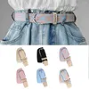 Belts Vintage Bohemia Braided For Women Metal Buckle Fake Straw Weave Wide Waist Belt Summer Dress Shirt Decoration Waistband