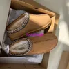 Designer Classic Ultra Mini Boots Snow Boot Platform Kort kvinnor Män Fur Sheepskin Tasman Tazz Chestnut Sand Mustard Seed Beige Australian Winter Ankel 620