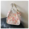 Borse a tracolla Borsa a tracolla estiva con fiori in pizzo Nuova borsa da donna casual dal design personalizzato Borsa a tracolla di grande capacitàborse eleganti firmate