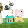 Fotocamere digitali HD 1080P Fotocamera per stampa termica Cute Cartoon Bambini Stampa istantanea Videoregistratore per bambini VLOG Po Toy8872134