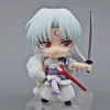 Fingle Toys 4pcs/Lot Inuyasha Anime Figure Inuyasha Higurashi Kagome Akcja Rysunek 1514# Sesshoumaru Figurine 1300# Inuyasha Figu