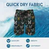 Men's Shorts Board Mandala Butterfly Cute Hawaii Swimming Trunks Animal Men Comfortable Surfing Trendy Plus Size Beach Short Pants