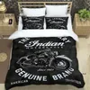 Bedding Sets Motorcycles Set 3D Printing Retro Motorcycle Home Decoration Boy Girl King Size Quilt Cover Pillowcas