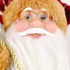 クリスマスの装飾サンタクロースドールラージ3020cmツリーオーナメント年ホームデコレーションナタールキッズギフトメリー231013