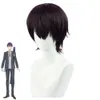 Cosplay Youtuber Vtuber Nijisanji Kenmochi Toya Cosplay Costume Wig Anime Man Woman School Uniform Halloween Carnival Party Suit