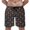 Pantaloncini da uomo Sun Moon Gym Galaxy Stampa Casual Beach Uomo Graphic Surf Costume da bagno ad asciugatura rapida Regalo