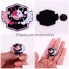 Accessoires de dessin animé Broche à cheveux Films mignons Jeux Épingles en émail dur Collecter Sac à dos de dessin animé Chapeau Sac Collier Badges à revers Bébé, Tapis pour enfants Dhfsm