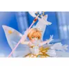 Maskotka kostiumów 37 cm anime figura kinomoto sakura clear card carptor witaj ZARET NOWYM MODEL DLYWANIE DILLS Prezent Zabiera ozdoby PVC Materiał