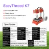 Epacket easythreed k7 настольный мини -3D 3D -принтер 100100100100 мм размер печати для студенческого домохозяйства 6680018