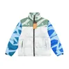 Designer Mens Jacket Parkas Letter Afdrukken Kleding Kleding Outerwear Windendaar Bruin Casual Dikke Pink Blue Puffer Winterjas