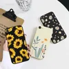 Cell Phone Cases For iPhone 7 8 SE 2020 Flower Cartoon Celular Case For iPhone7 8 SE2020 se 2020 se2020 A1778 A1660 A1779 Silicon Matte TPU Cover L230823