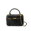 Saco Golden Ball Lingge Corrente Real Boca De Couro Vermelho 2023 Novo Mini Quadrado Crossbody Feminino 5548