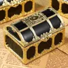 Presentförpackning 12 datorer Treasure Sugar Box Small Toy Mini Coin Prizes Pirate Chests Kids Child Retro Toys Treats Boxes