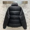 Gorąca wyprzedaż zima męska kurtka gruba płaszcza designer mody puffer kurtki dla kobiety ciemnopoodo -wzorzyste stojakowe odzież wierzchołkowa