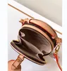 M43514 Torby na ramię petite boite chapeau boite mm to torebka torebka oryginalna krowia wykończona na płótnie hatbox projektant crossbody messenger modybags688