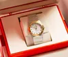 ice out watch 2023 Orologi da donna di lusso con logo del marchio di design con scatola di alta qualità Datejust 31mm orologi al quarzo impermeabile luminom