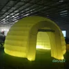 Koepeltent met luchtblazer (wit, één deur) Structuurworkshop voor evenementfeest Bruiloftstentoonstelling Zakelijk congres