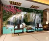 Custom photo wallpaper Large wall painting background wall paper Waterfal scenery 3d room wallpaper landscape