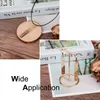 Charms 5 Stuks Hout Hars Tweekleurige Geometrische Rechthoek Teardrop Houten Oorbellen Hangers Voor Sieraden Maken DIY Handgemaakte Bevindingen