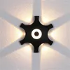 Lampa ścienna aigesi nowoczesne lampy Oprawa LED Wodoodporne kinki kreatywne domowe dekoracyjne do schodów do sypialni salon