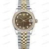 Montre femme designer montre de haute qualité Luxe 31mm 28mm bracelet en acier inoxydable diamant étanche Montre de Luxe Montre cadeau