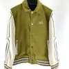 Giacca in cotone Giacca firmata Giacca varsity da uomo Cappotto da baseball Louiseity moda donna giacche letterman giacca con lettera ricamata top monopetto coppie