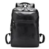 Backpack 2021 Fashion Men's Bag Male Top Leather Laptop Computer Bags High School Student College Students200u