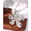 Anhänger Halsketten Übertreiben Vintage Metall Große Blume Halskette Für Frauen Mädchen Unisex Paar Trendy Y2K Schmuck Geschenk HUANZHI 2023 INS