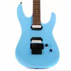 De an M D 24 Floyd Roasted Maple Neck Vintage Blue Electric Guitar as same of the pictures