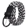 Riemen 105 cm Riem Fabrikant Grensoverschrijdend Trendy Heren en Dames Elastisch Twill Casual Ademend Geweven