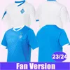 23 24 Dynamo Kyiv herr fotbollströjor Parris Shaparenko Vitaliy Popov Vanat Home Away Football Shirts Kort ärmuniformer