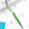 wholesale Creative Bling Crystal Ballpoint Pen Creative Pilot Stylus Touch Pen for Writing Stationery Office School Student Gift