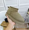 laars designer laarzen Australië sneakers enkel korte winterschoenen drievoudig zwart kastanje paars roze marinegrijs klassiek dames dames meisjes mode35-44