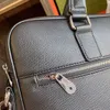Projektant laptopa litery literowe metalowe metalowe metalowe teczki skórzane biznesowe Business Men Commercial Bag w torba kurzu bardzo dobra