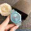 Zupełnie nowa gorąca wyprzedaż Watch Fash Full Marka WID WAT MĘŻCZYZN KOBIET KROCODIL Style Luksus z logo silikonowym zespołem kwarcowym Zegar Orologi Dropshipping Designer