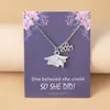 Kettingen Ketting Afstuderen Seizoen Zegen Afgestudeerd Cadeau 2023 Ketting Mode-sieraden Geschenken Collares