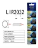 5er-Pack Lir2032-Akku LIR 2032 36V Liion-Knopfzellenbatterien Ersetzen Sie CR20321408990