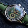 Wristwatches Bubble Glass VK64 Homage Watch Chronograph Clock Curve 316L Stainless Steel Men MYSTERIOUSCODE Watches Waterproof 5Bar