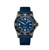 U1 Top AAA Bretiling Luxe Automatique Mouvement Mécanique Montre Pour Homme Océan Lunette Rotative Japon Superocean Avenger Noir Bleu Caoutchouc Saphir Montres Étanches