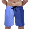 Herenshorts Board tweekleurig ontwerp Leuke zwembroek Zwart en groen Heren Sneldrogend Hardlopen Grote maat korte broek